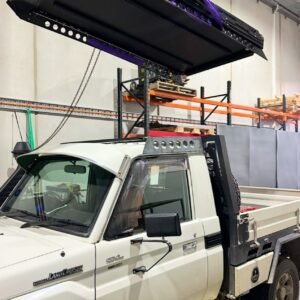 Toyota LandCruiser 70 Series Sunvisor – Heavy Duty Steel