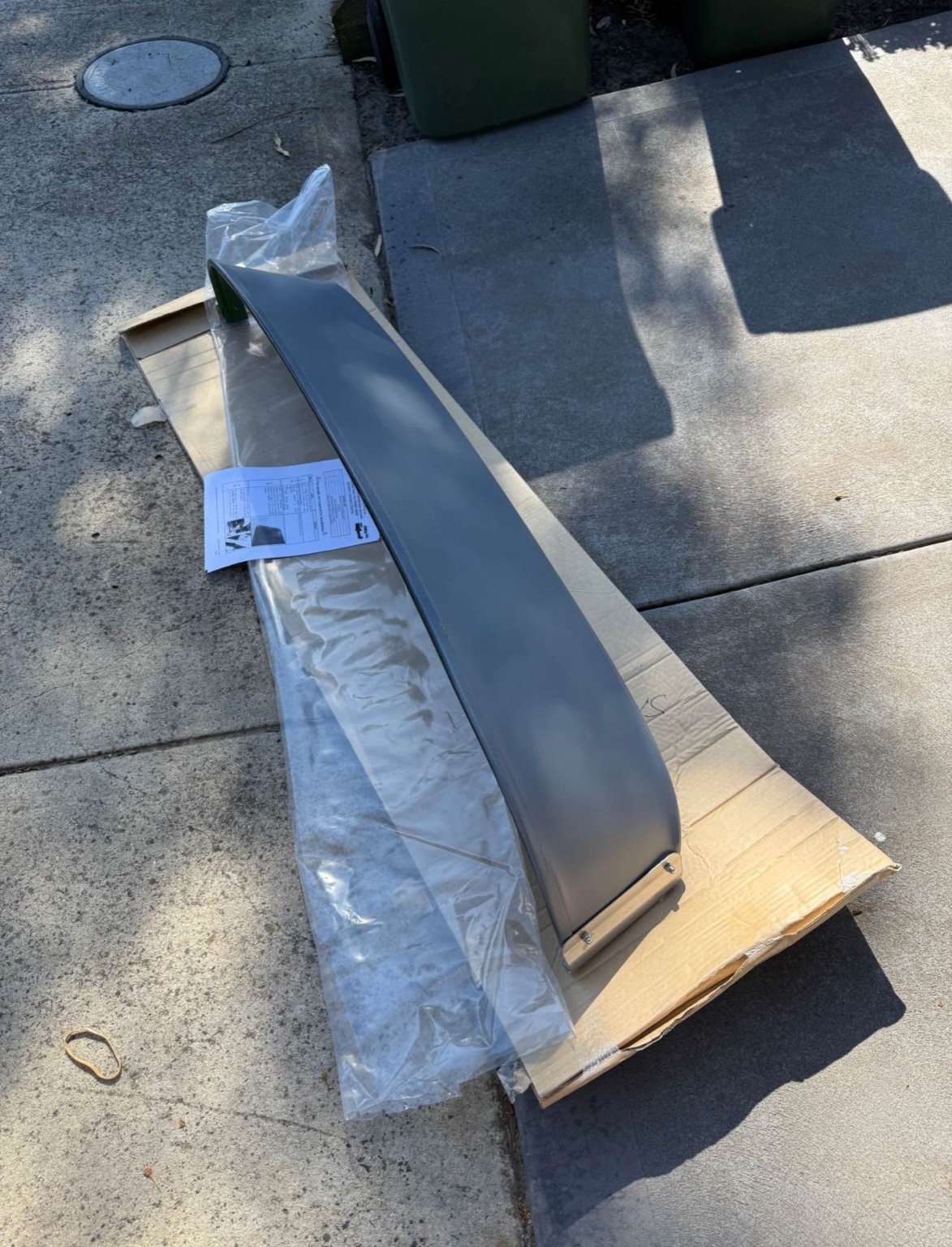 Toyota LandCruiser 75/78/79 Series Sunvisor – Grey Finish
